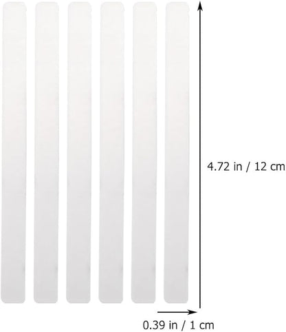 Garneck 72Pcs Acrylic Plant Labels DIY Garden Markers Waterproof Plant Tags Flower Id Stakes for Gardening Identifying Labels