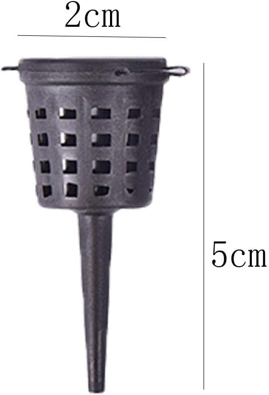 OBANGONG 100PCS Fertilizer Mesh Baskets Garden Nursery Pots Portable Aquarium with Lid Planting Nutrition Cups for Succulent,Orchid,Bonsai