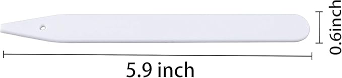 1000 Pcs 6 Inch Plant Markers, White