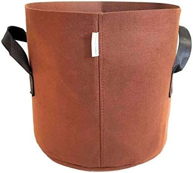 Bootstrap Farmer Grow Bags 7 Gallon, Green 10 Pack, Colored Fabric Pot for Peppers, Potatoes, Tomatoes and Plants