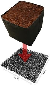 DekProTek Modular Aeration Pad (Pack of 8) 1 ft. x 1 ft. Deck Protector 100% Made in USA for All POTS, CONTAINERS, EZ GRO Raised Garden BEDS by Victory 8 Garden
