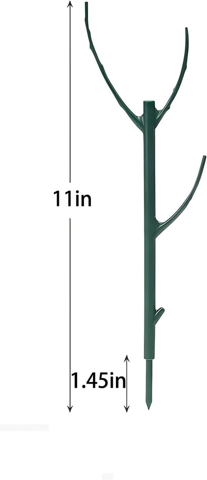 10 Pack Stackable Monstera Plant Support, Garden Stakes for Climing Plants Stem Support, Durable Plant Accessories for Indoor Outdoor Potted Plants, Flower Other Climbing Plants