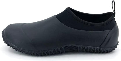 SYLPHID Men's Garden Shoes Women's Rain Shoe Waterproof Neoprene Camp Booties for Camping, Lawn Care, Gardening and Yard Work