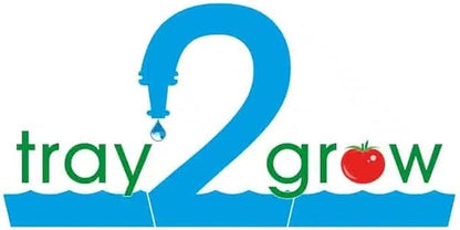 AutoPot Tray2Grow System - Standard Tray2Grow with No Tank - Self-Watering, Gravity-Fed Hydroponic Indoor System, Black