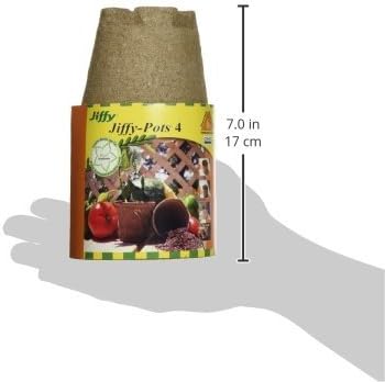 Jiffy Pots 4" Round (12 Pack)