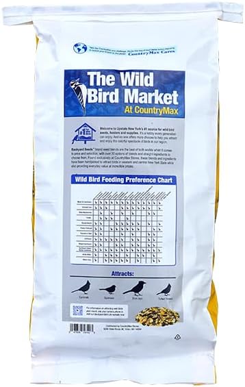 CountryMax Backyard Seeds Value Blend Economy Mix Wild Bird Seed 20 Pounds