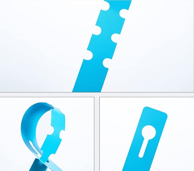 Kecoya 200pcs Plastic Plant Labels, Waterproof Plant Tree Tags and Labels, Wrap Around Plant Label Tags, Adjustbale Hanging Plant Tag and Labels. (Blue)