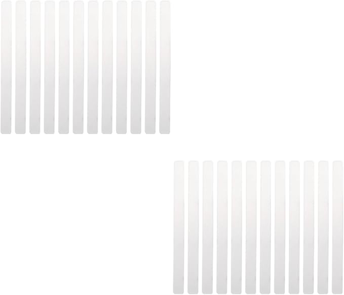 Garneck 2sets Plant Tags and Labels Acrylic Plant Markers Easy to Use Garden Stake Tags Long Lasting for Gardeners 24pcs*2