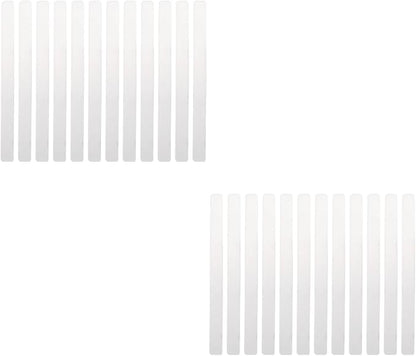 Garneck 2sets Plant Tags and Labels Acrylic Plant Markers Easy to Use Garden Stake Tags Long Lasting for Gardeners 24pcs*2