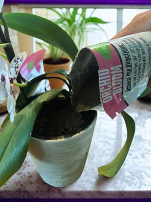 NEW! ORCHID BLOOM (16oz) - Orchid Fertilizer - Easy to Use! - 100% Organic Indoor Plant Food - Powerful Health & Growth Formula - Safe to Use on ALL Orchid Pot Moss, Orchids Potting Mix & Bark Pot Mix