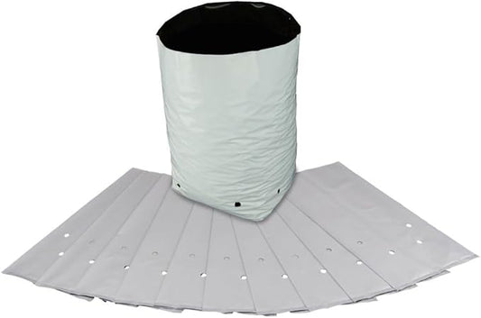 100-Pack HTGSupply 1/2-Gallon Poly Grow Bag Planters (100 Bags)