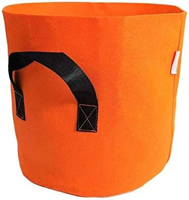 Bootstrap Farmer Grow Bags 7 Gallon, Red 10 Pack, Colored Fabric Pot for Peppers, Potatoes, Tomatoes and Plants