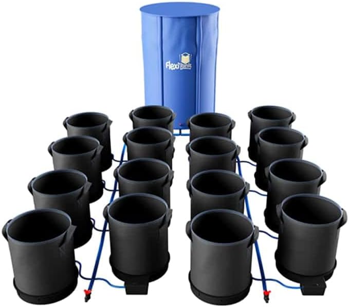Happy Hydro AutoPot XXL Self Watering Systems, 1-100 Pots (13gal, 16 Pot XXL with Reservoir)