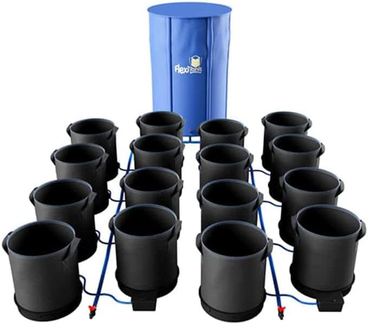 Happy Hydro AutoPot XXL Self Watering Systems, 1-100 Pots (13gal, 16 Pot XXL with Reservoir)