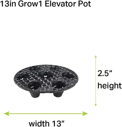 Grow1 13-Inch Pot Elevators for Plants (1-Piece)