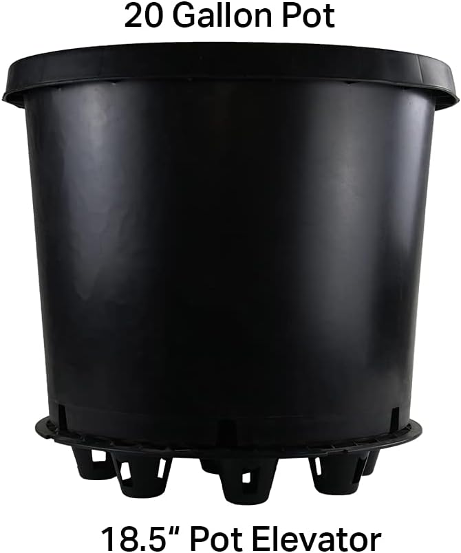 Grow1 18.5-Inch Pot Elevators for Plants (1-Piece)