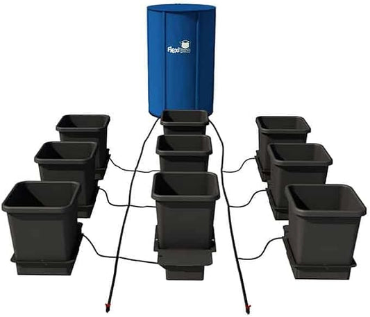 Happy Hydro AutoPot 1Pot Systems, 1-100 Pots (3.9g, 9 Pot with Reservoir)