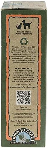 Down to Earth All Natural Fertilizers Organic Shrimp Meal - Rich in Nitrogen, Phosphorus, and Calcium 6-6-0, 2 lb