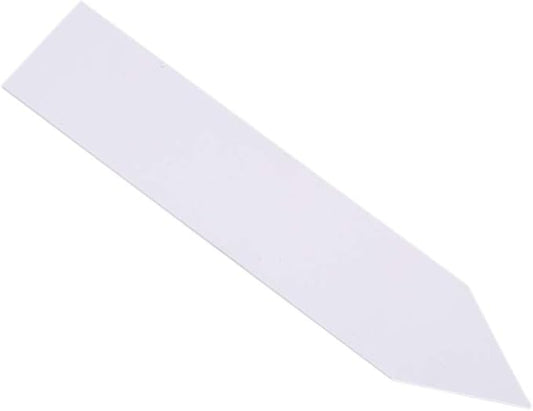 100 Pcs Plastic Plant Seed Labels Pot Marker Nursery Garden Stake Tags (White)