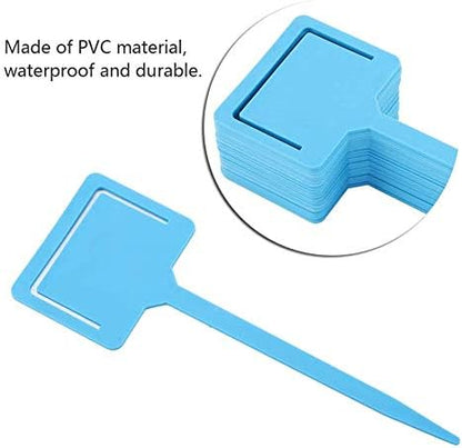 20 Pcs Plant Labels, PVC Gardening Flower Plant Label Identification Tags Garden Stake Tool(02)