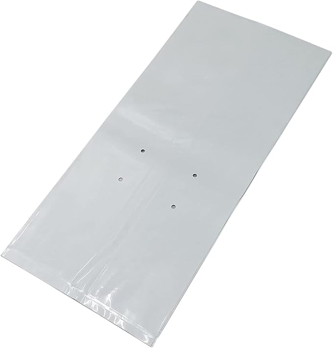 Poly Grow Bag Planters 1 Gallon Grow Bag, 50 Pack Panda Film, Black and White