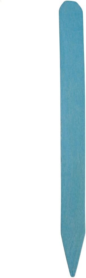Garden Labels Wood Plant Pot Stakes, Bundle of 250 Stakes, 12 x 1 and 1/8 Inch (Painted Blue)
