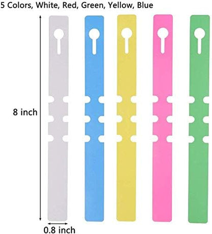 250 Pieces Plant Labels Plant Tree Tags Outdoor Waterproof Plastic Wrap Around Hanging Nursery Garden Gardening Labels Stakes Markers Reusable
