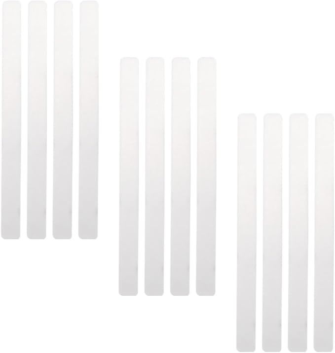 Garneck 5sets Acrylic Plant Label Tags Garden Plant Markers DIY Blank Name Tags Distinguish Labels for Lawn Ornaments 24pcs*5