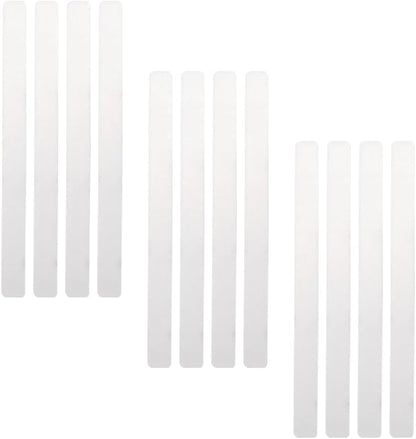 Garneck 5sets Acrylic Plant Label Tags Garden Plant Markers DIY Blank Name Tags Distinguish Labels for Lawn Ornaments 24pcs*5