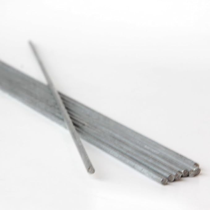 14 inch Galvanized Metal Plant Stakes for Indoor Plants and Outdoor Plants (10 Pcs)