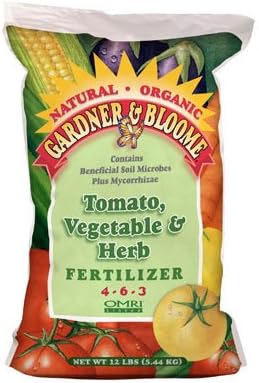 KELLOGG SUPPLY 8649 Tomato/Vegetable Fertilizer, 12 lb