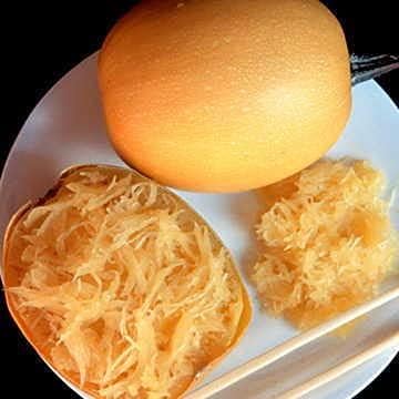 Park Seed Hybrid Spaghetti Squash Seeds – Golden-Orange Oval Fruits with Creamy Yellow Flesh, Healthy Pasta Alternative, High-Yield Vining Plant with Compact 3 lb Fruits, Easy to Grow, Pack of 20