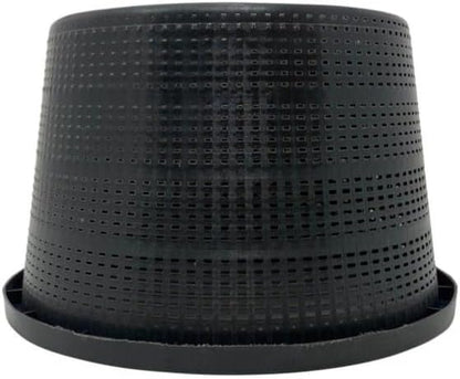 Chalily 7.5" Round Mesh Aquatic Plant Pot Great for Water Lilies, Lotus, and Other Pond Plants Round Plastic Planter for Outdoor Ponds Terrific for Aquatic Soil Plant Basket