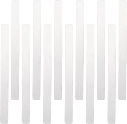 Garneck 10sets Acrylic Plant Label Stakes Succulent Flower Identifying Boards Garden Labels Outdoor Plant Markers 24pcs*10