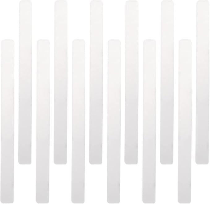 Garneck 5sets Acrylic Plant Label Tags Garden Plant Markers DIY Blank Name Tags Distinguish Labels for Lawn Ornaments 24pcs*5