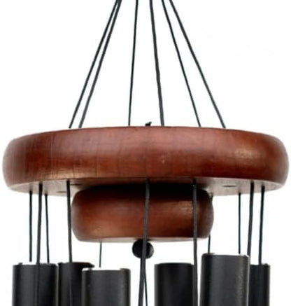 32" Personalized Memorial Wind Chimes, Sympathy Wind Chimes Gift for The Loss of A Loved one, Home Decor Outdoor Garden, Soothing Melodic Tones with Mute Option.