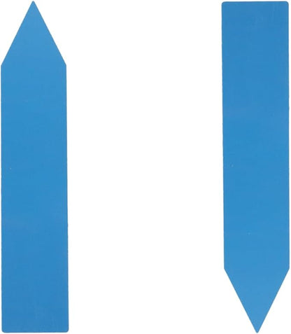 200 Pcs 4" Plant Tags and Labels Plastic Garden Labels Stakes for Seedlings Vegetable Garden, Blue