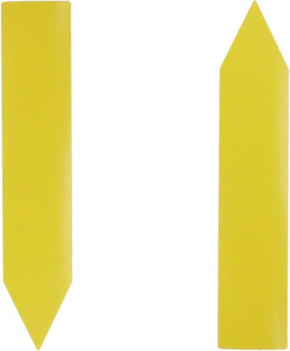 200 Pcs 4" Plant Tags Seed Plastic Plant Name Tags Garden Labels Markers for Outdoor Indoor Garden, Yellow