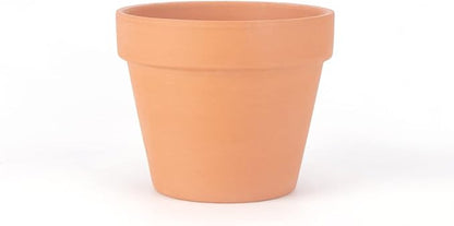 CFKJ [26 Pack] 4" Planter Nursery Pots Terracotta Pot Clay Ceramic Pottery Cactus Pots Flower Succulent Plants Pot Garden (4")