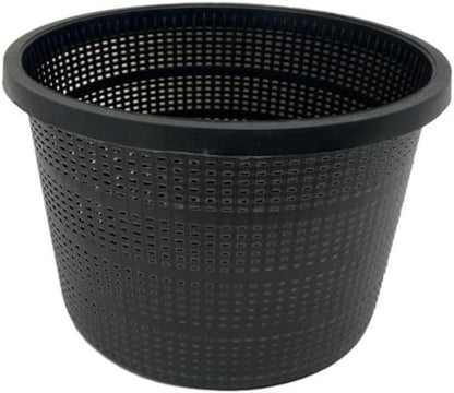 Chalily 7.5" Round Mesh Aquatic Plant Pot Great for Water Lilies, Lotus, and Other Pond Plants Round Plastic Planter for Outdoor Ponds Terrific for Aquatic Soil Plant Basket