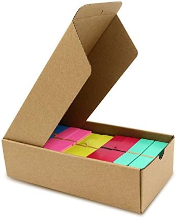 KINGLAKE 1000 Pcs 4 Inch Plant Tags Multicolor Garden Nursery Labels Plastic Pot Labels,Box of 1000