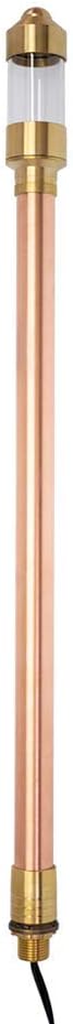 VOLT Conehead 12V Copper Path Light (7" Shade, 25" Tall) for Low Voltage Landscape Lighting on Outdoor Pathway, Walkway, Garden, Driveway or Patio