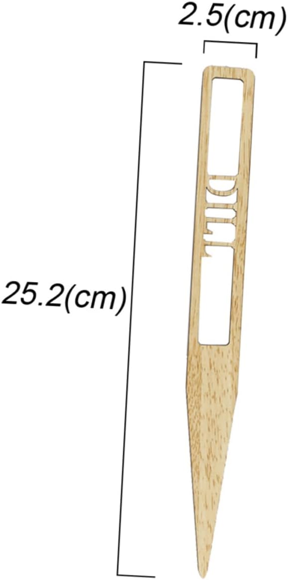 12Pcs Wooden Plant Labels Reusable Decorative Garden Tags for Potted Plants Gardening Labels for Garden Decorations Markers