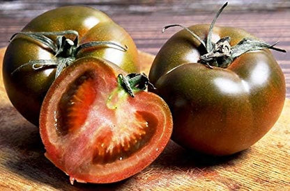 Seeds Black Prince Tomato Indeterminate Rare Variety True Siberian Tomato Non GMO Heirloom