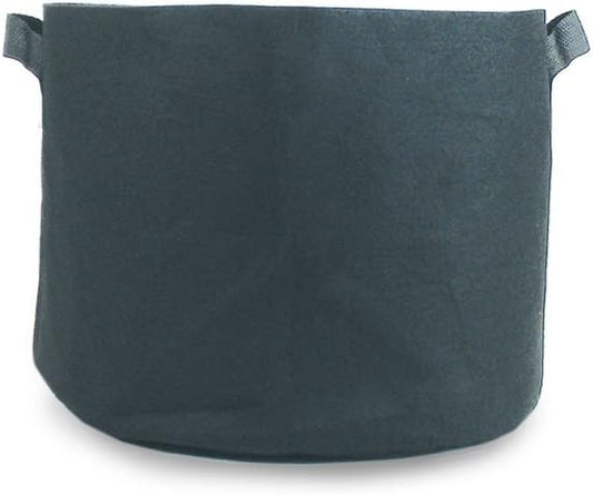 HTG Supply Phat Sacks 2-Gallon Indoor/Outdoor Black Fabric Grow Pot - 50-Pack
