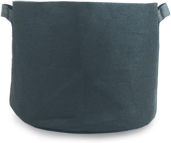 HTG Supply Phat Sacks 2-Gallon Indoor/Outdoor Black Fabric Grow Pot - 100-Pack