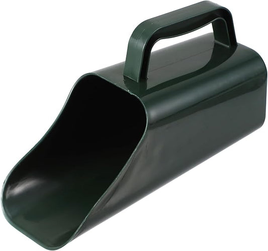 Kisangel Garden Soil Scoop Plastic Bucket Shovel for Potting Succulents Plant Soil Sifting and Transplanting Tool 8.54 Inch