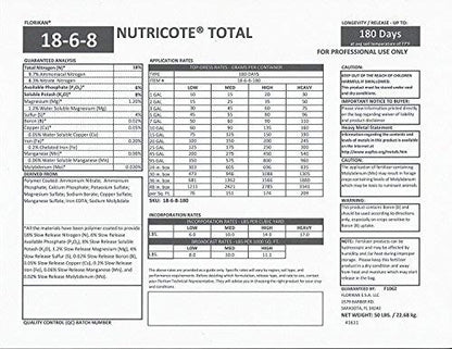Nutricote 18-6-8 Slow-Release Orchid Fertilizer 15 oz – 180-Day All-Purpose