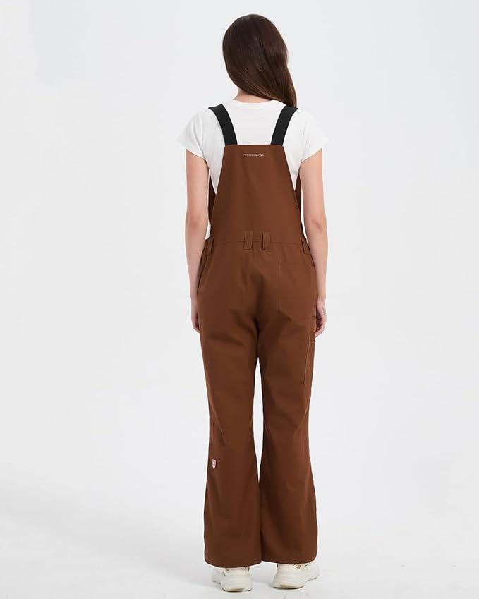 Women's Comfort Fit Tough Flex Canvas Work Bib Overalls
