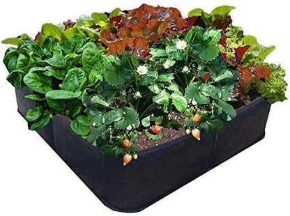 3ft X 3ft Victory 8 EZ-GRO MD SQ Raised Bed AeroFlow Proprietary Fabric Grow Your OWN No Assembly